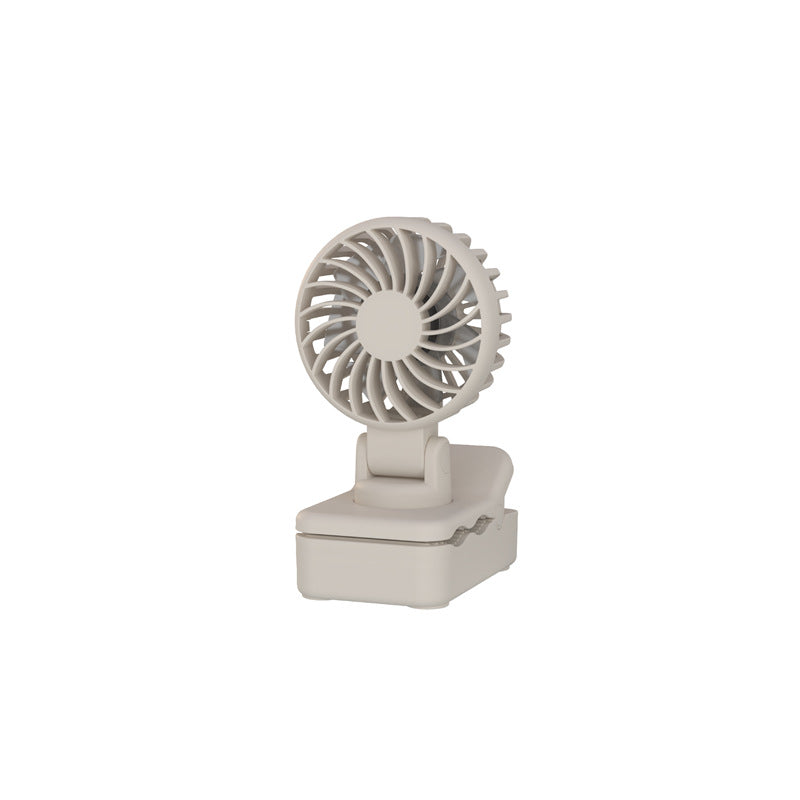 Unisex Portable Rechargeable Clip-On Fan Kalsten