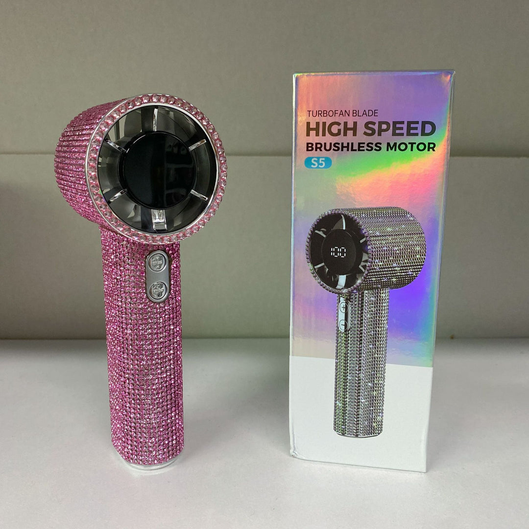Women's High-Performance Handheld Hair Dryer with Brilliant Accents Kalsten
