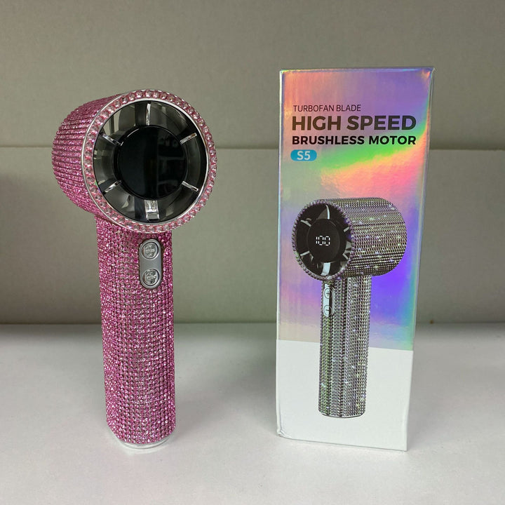 Women's High-Performance Handheld Hair Dryer with Brilliant Accents Kalsten