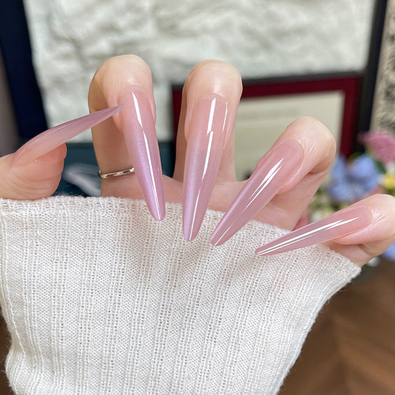 Premium Stiletto Press-On Nails with Glossy Finish Kalsten
