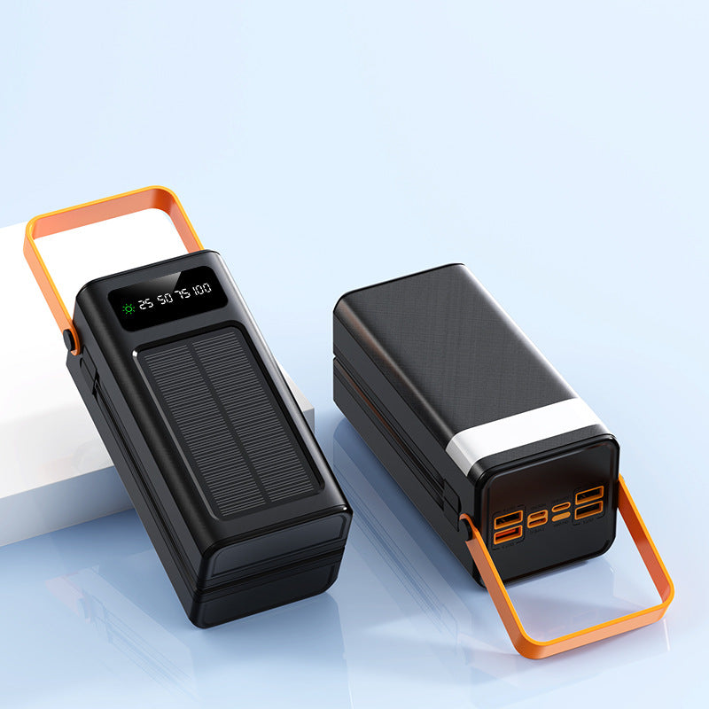 portable power bank with solar technology from Kalsten