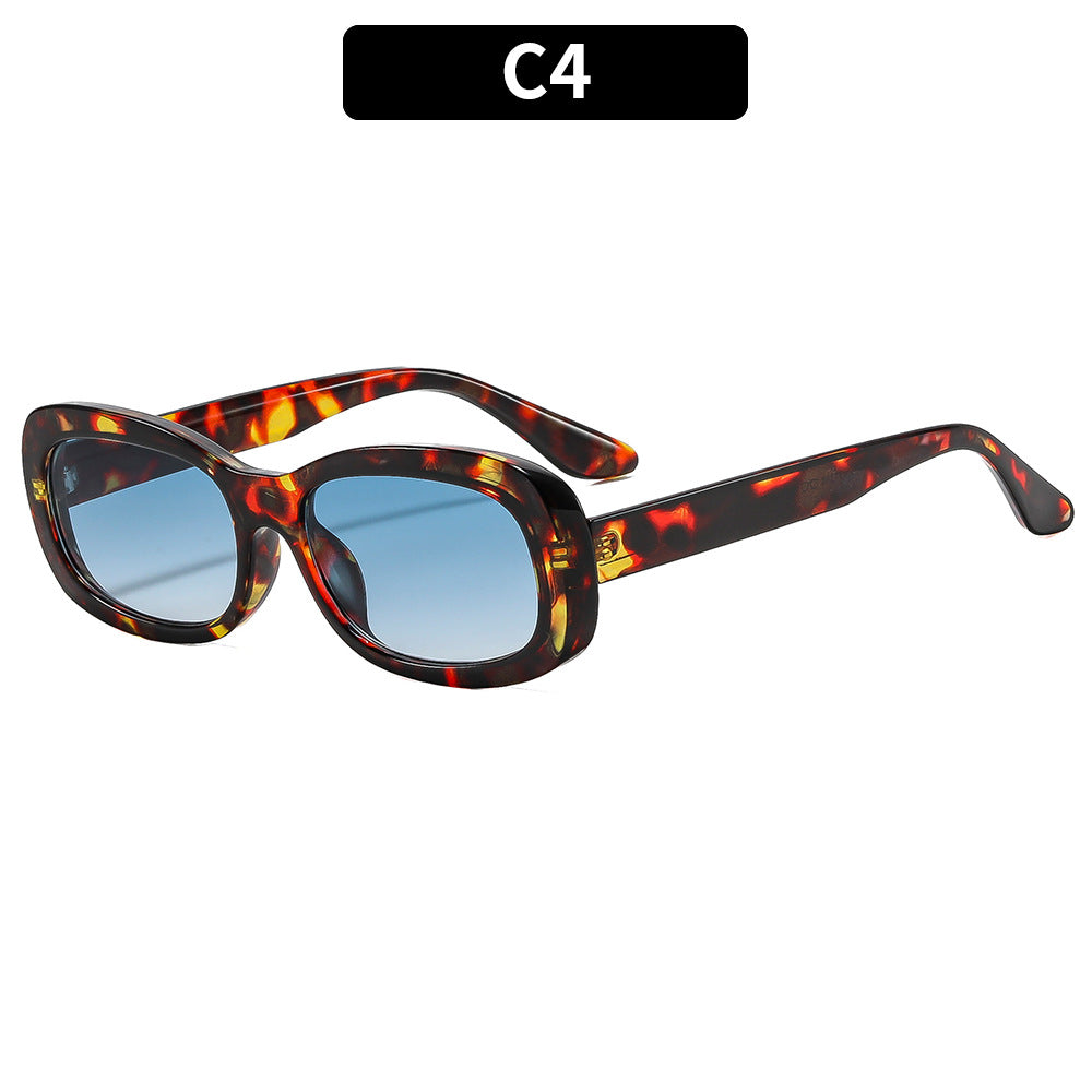 Vintage-Inspired Stylish Rectangle Sunglasses