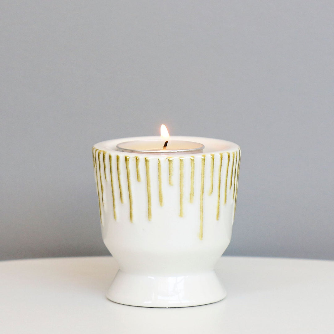 Elegant Ceramic Decorative Candle Holder Kalsten