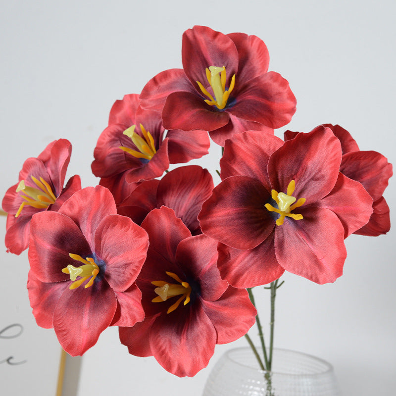 Decorative Faux Tulip Stem Bouquet