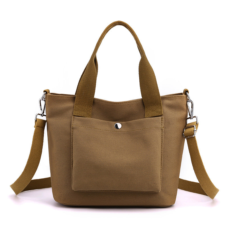 Compact Multi-Functional Canvas Handbag Kalsten