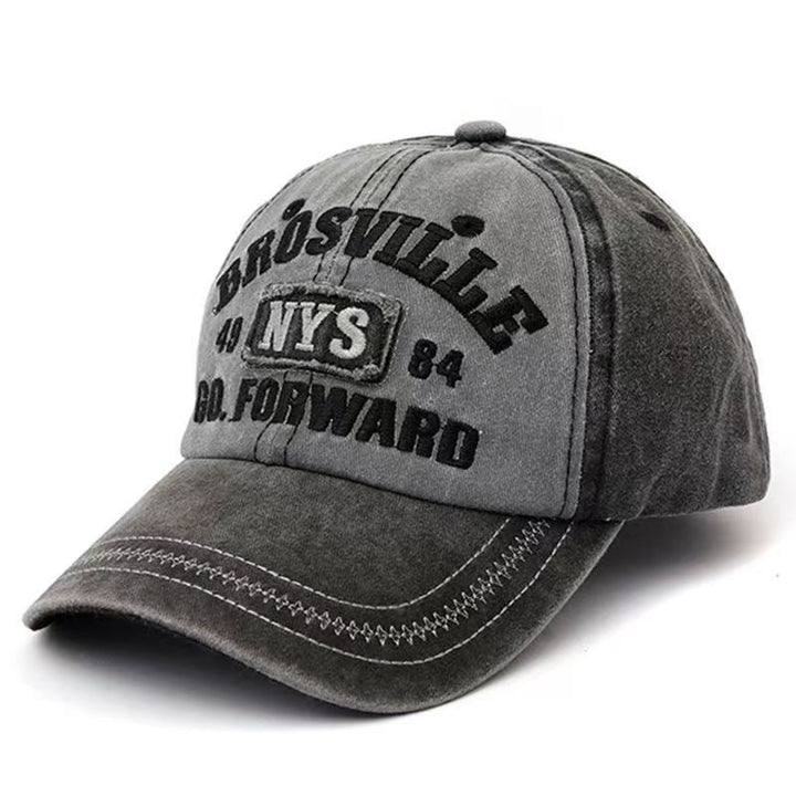 Men's Distressed Vintage-Inspired Baseball Cap Kalsten