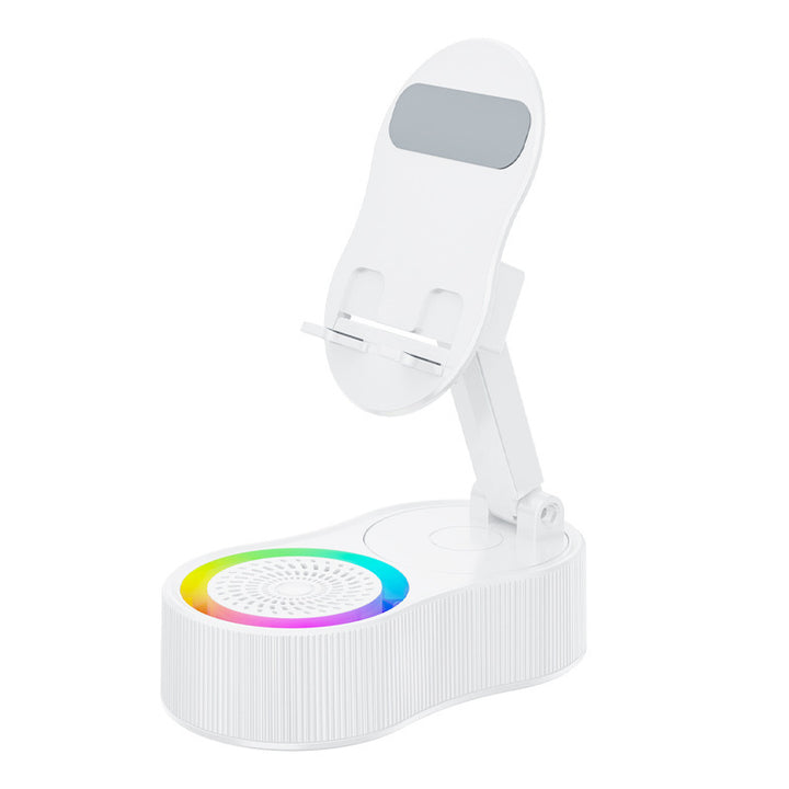 Unisex multitasking smartphone mount with integrated Bluetooth speaker Kalsten