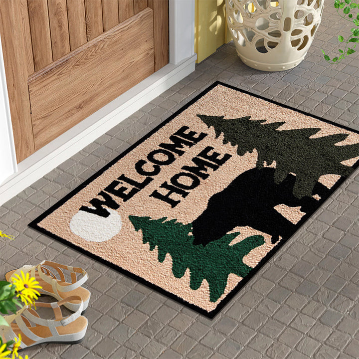 Rustic Welcome Mat