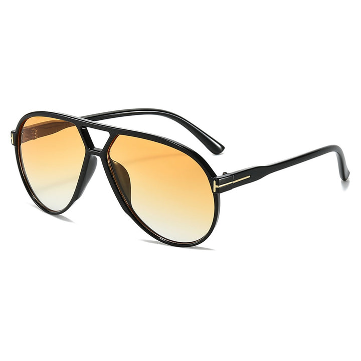 Stylish Aviator-Style Shield Sunglasses Kalsten