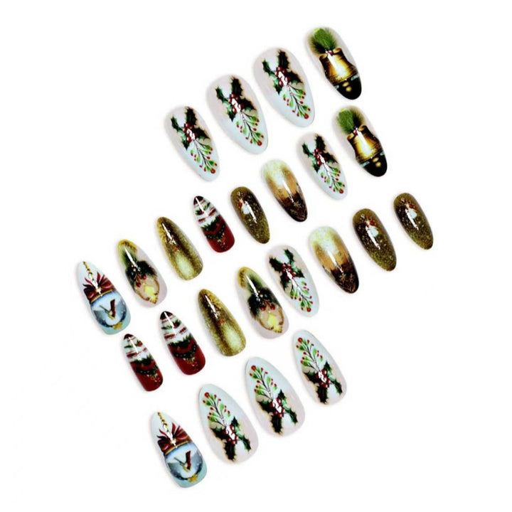 Festive Nail Art Wraps Kalsten