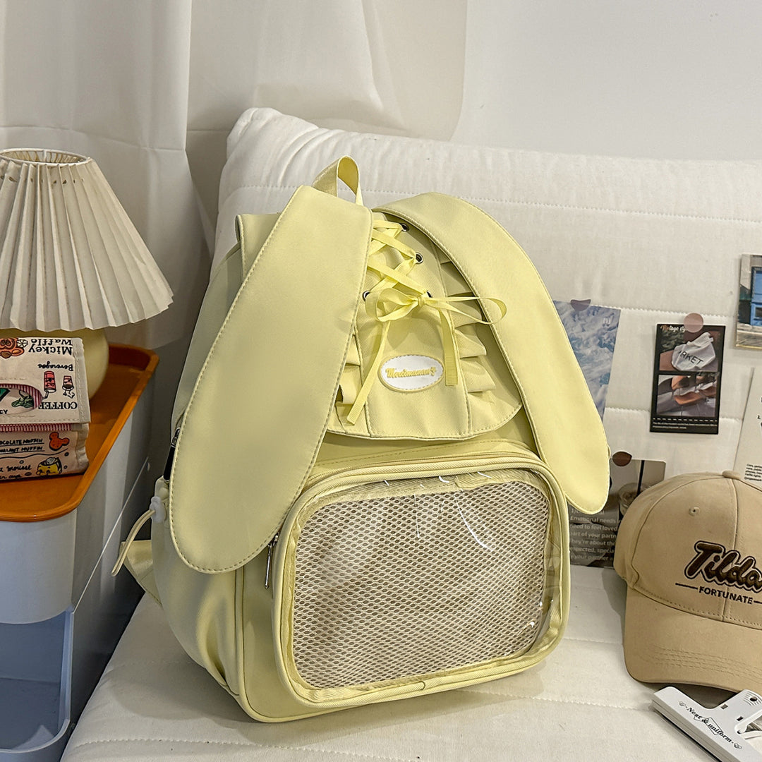 Cute Bunny Ears Backpack
