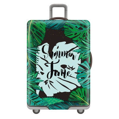 Women's Soft Shell Suitcase with Art Design Kalsten