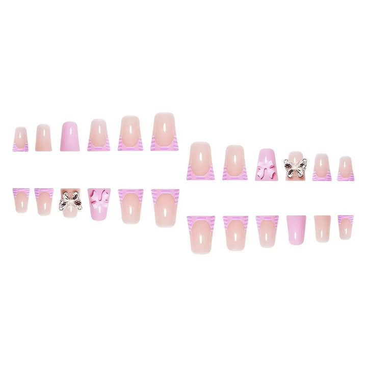 3D Floral Press-On Nail Art Set Kalsten