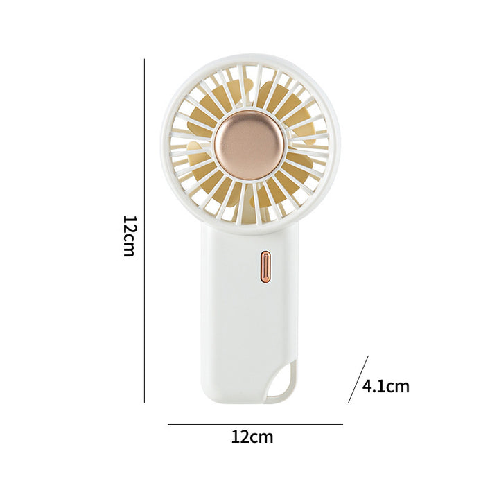 Ladies portable hand fan with ergonomic design and USB charging Kalsten
