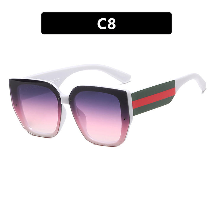 Women's oversized sunglasses with a fashionable frame and UV protection Kalsten