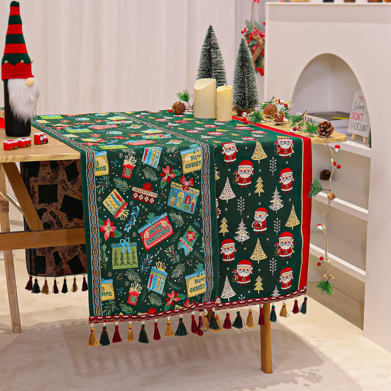 Festive table runner Kalsten