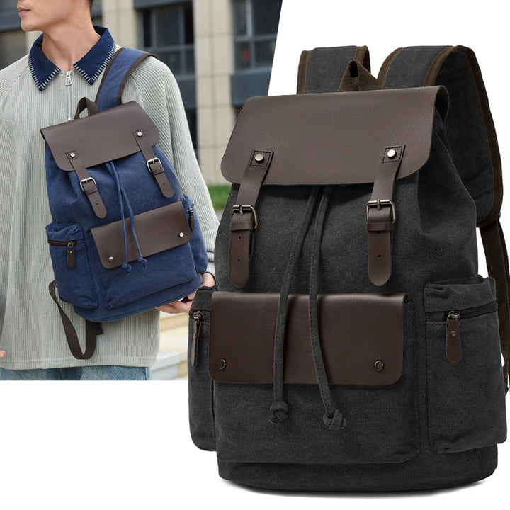 Vintage Canvas Rucksack