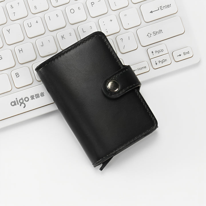 Premium Leather Credit Card Organizer