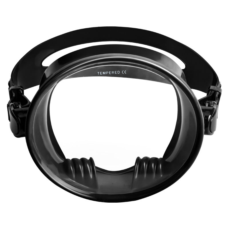 Diving mask with wide field of vision and adjustable headband Kalsten