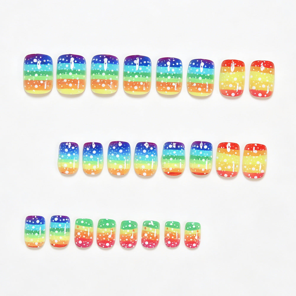 Ombre Dot Pattern Nail Art Set Kalsten