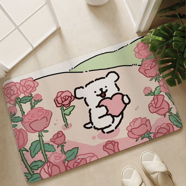 Playful Animal-Themed Area Mat