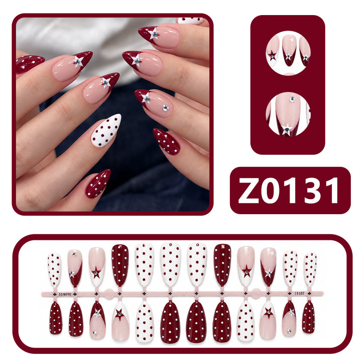 Decorative Press-On Nail Art Set
