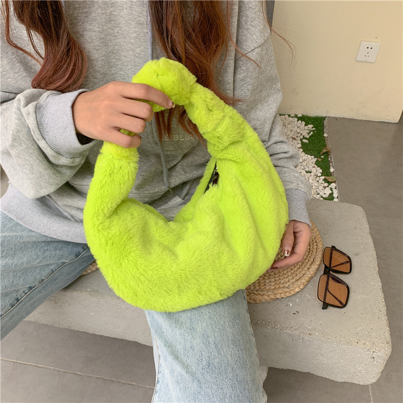 Soft Plush Everyday Handbag