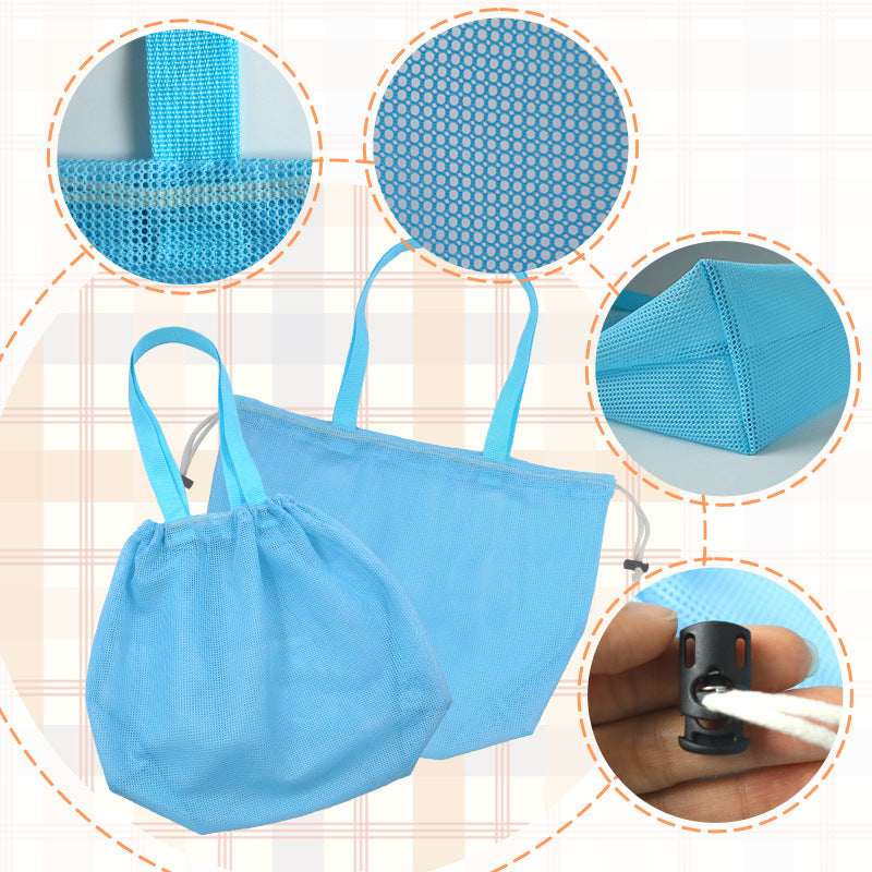 Breathable shopping bag with drawstring Kalsten