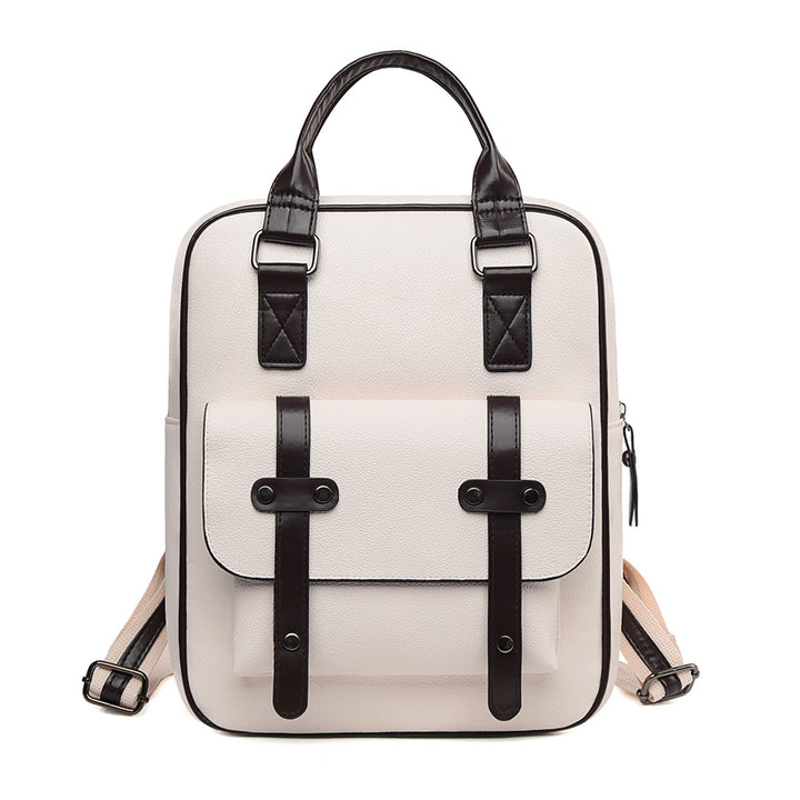 Structured Leather Backpack Kalsten