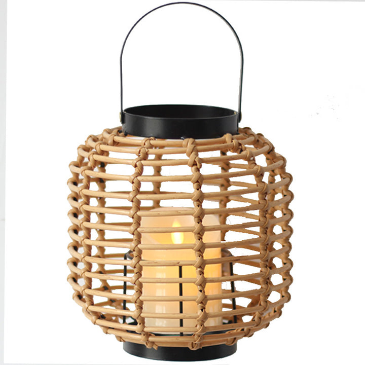 Handcrafted rattan lamp Kalsten