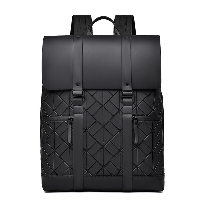 Stylish Geometric Patterned Backpack Kalsten
