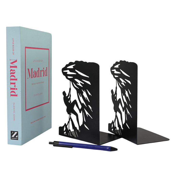 Adventure Climbing-Themed Bookends