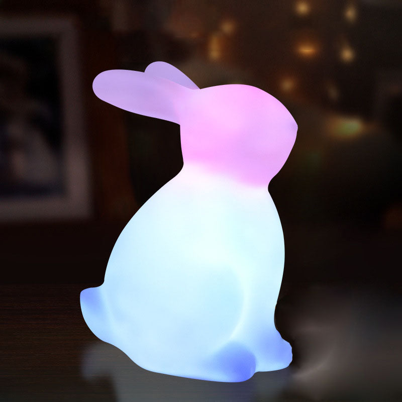 Contemporary Creative Rabbit PE LED Table Lamp for the Bedroom | Noxord