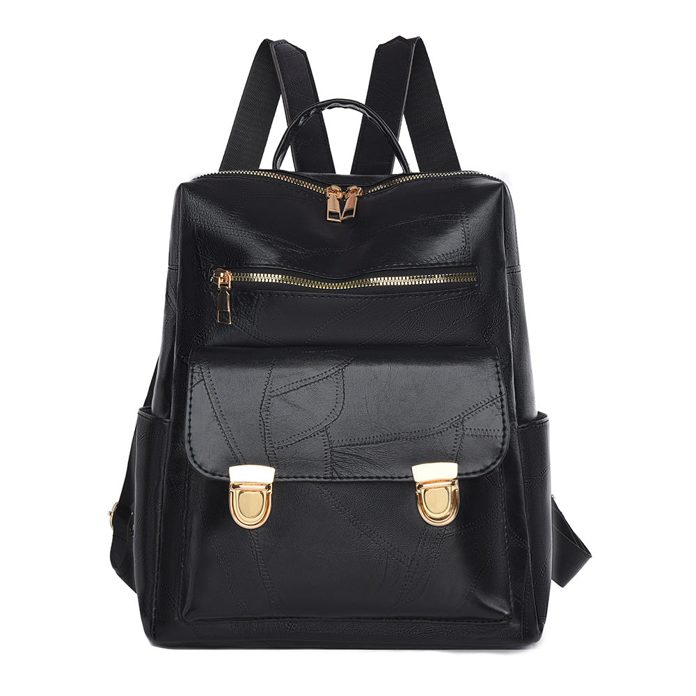 Stylish Leather Backpack Kalsten