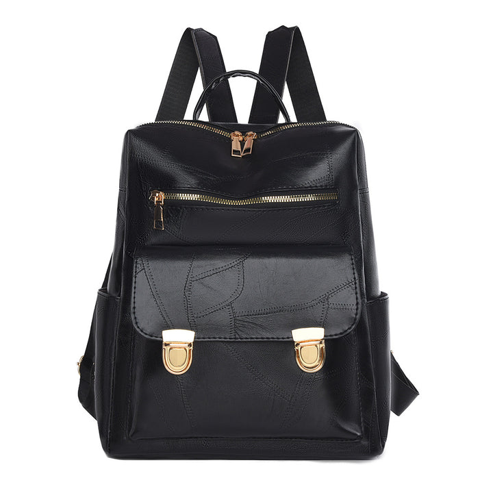 Stylish Leather Backpack Kalsten