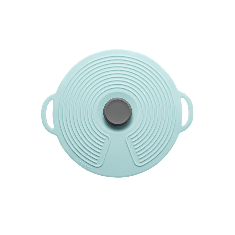 Silicone cooking lid with multifunctional steam valve Kalsten