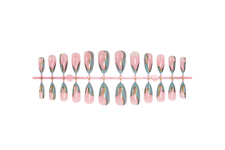 Creative Art Nails with Unique Geometric Accents Kalsten