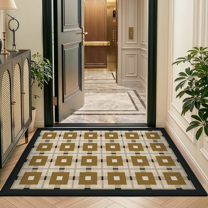 Geometric Patterned Indoor Entrance Mat Kalsten