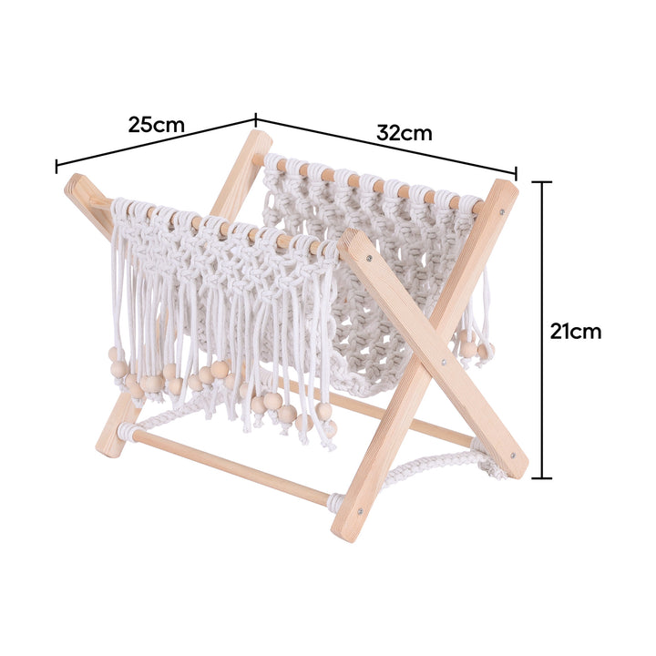 Macramé Toy Hammock