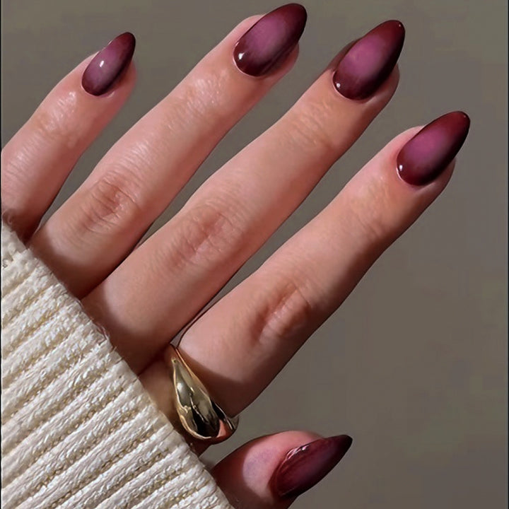 Artificial Nail Set with Versatile Designs and Luxurious Shine Kalsten