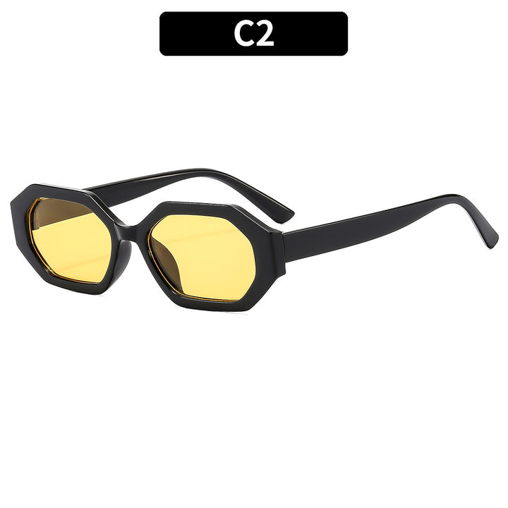 Elegant Oversized Geometric Sunglasses