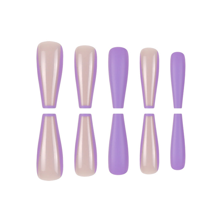Elegant Matte Long Stiletto Nail Tips Kalsten