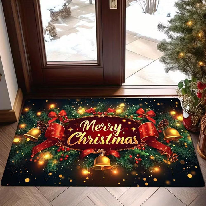 Holiday-Themed Decorative Doormat