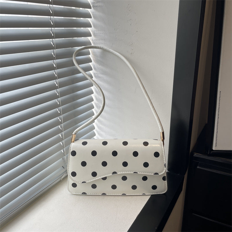 Chic Polka Dot Shoulder Bag