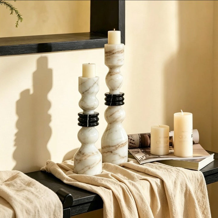 Decorative Tea Light Holder with Sculptural Design