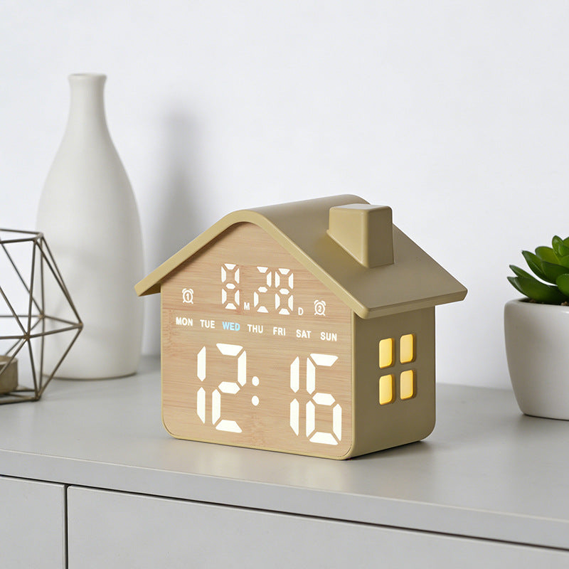 Digital Creative Clock in House Design Kalsten