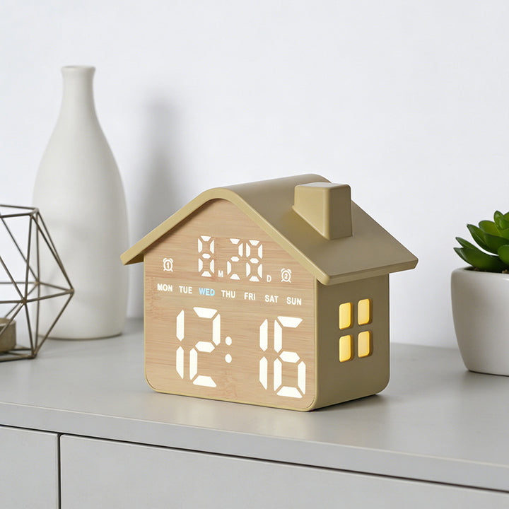 Digital Creative Clock in House Design Kalsten