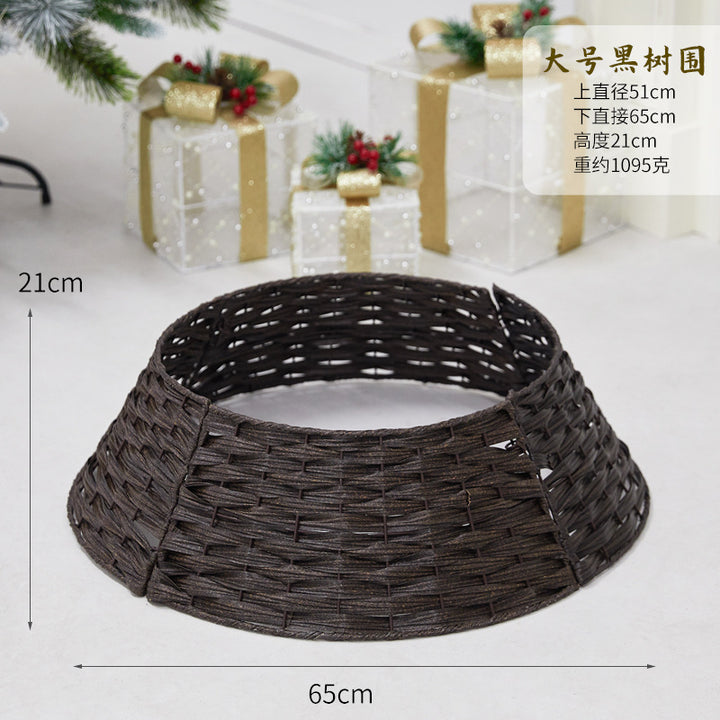 Decorative Woven Christmas Tree Base