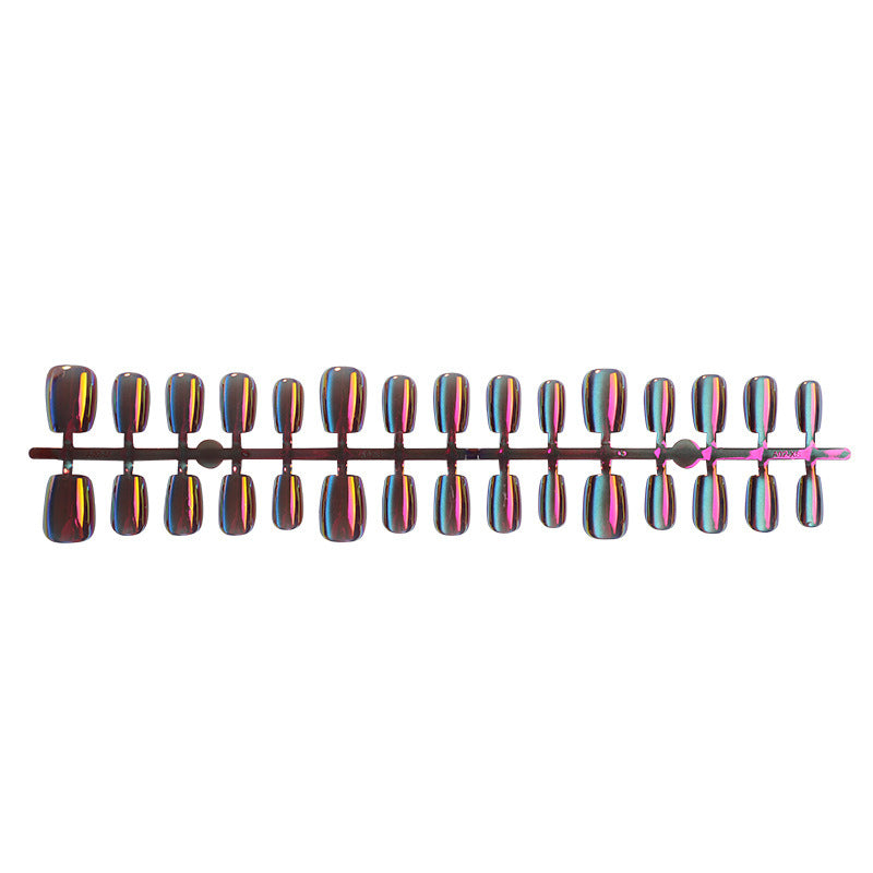 Reflective Press-On Nail Set Kalsten