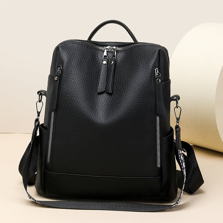 Textured Multi-Pocket Backpack Kalsten